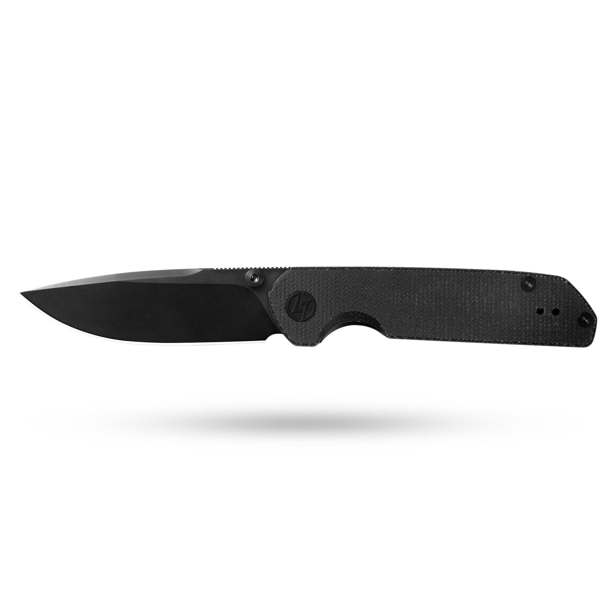 Lemon Shark G071（3.27"+10Cr15Mov+Black Micarta+Pvd）-Liner Lock