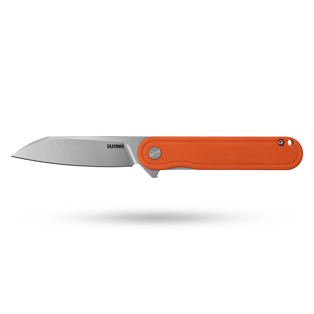 Rocket Wharncliffe Flipper Knife (2.76"-D2 Blade-G10)-G067