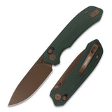 G031 Folding Camping Knife, Crossbar Lock Folding Pocket Knife, 3.3" 14C28N Sandvik Blade for Hiking, EDC 4.5oz