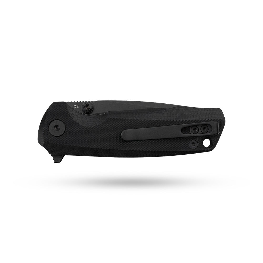 G061 Folding Knife ( 2.91''+D2+G10 )- Liner LOCK-THUMB STUD-OLITANS