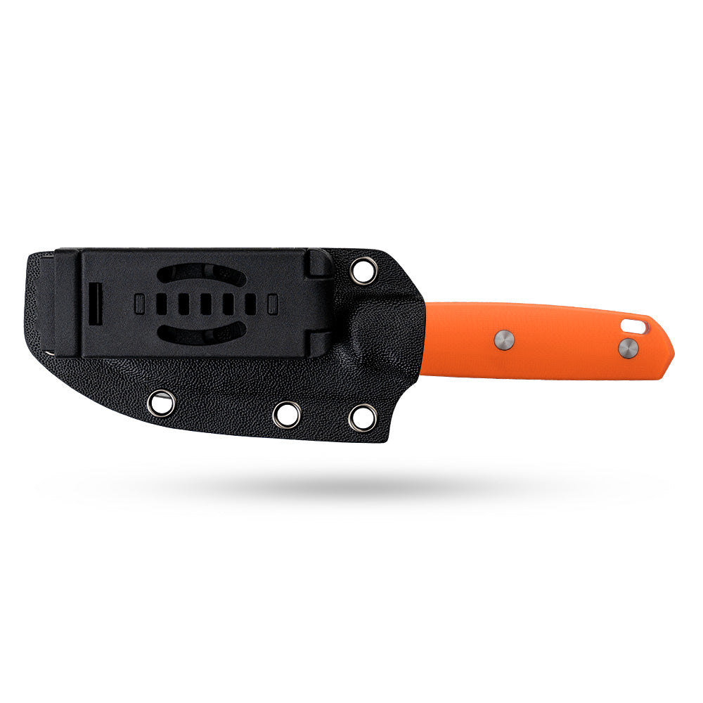 G063 Fixed Blade Knife 3.46'' 14C28N steel Blade, 4.09'' G10 handle Field Utility Knife with Kydex Sheath for Outdoor Camping Hiking