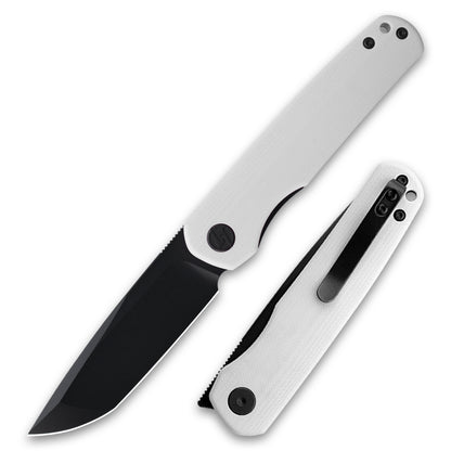 OLITANS- Liner lock (3.0" 14C28N Blade & G10 Handle) - Front Flipper Pocket Knife