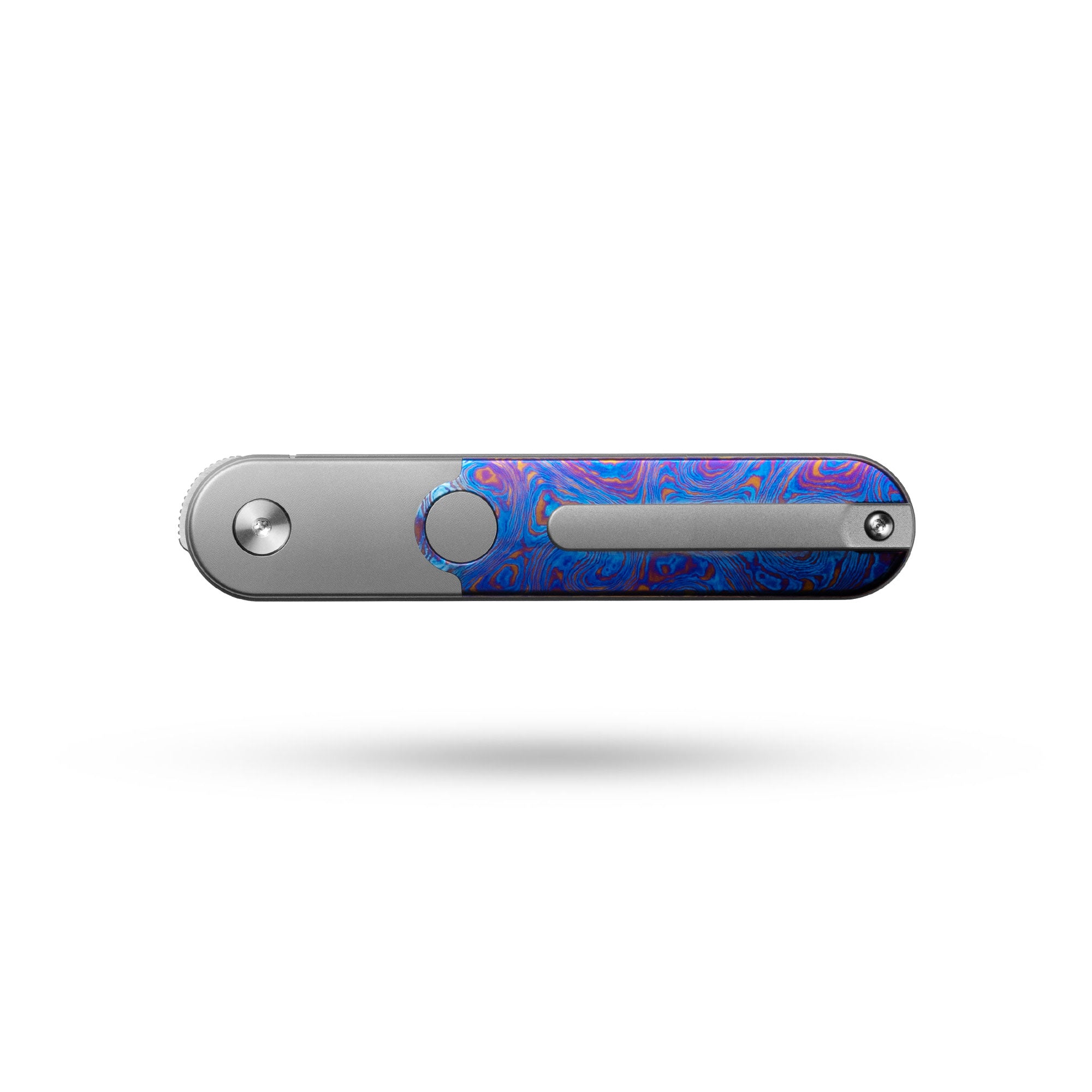 Rocket XL T081 (3.07''+M390+Timascus)- Horizontal Hand Satin