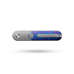 Rocket XL T081 (3.07''+M390+Timascus)- Horizontal Hand Satin