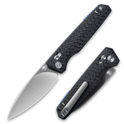 OLITANS- Crossbar lock (2.6" M390 Blade & Carbon Fiber Handle) C045