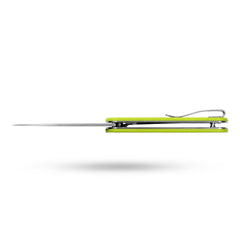 Rocket G040 (2.75''+D2+Neon Green G10)-Liner Lock-Flipper