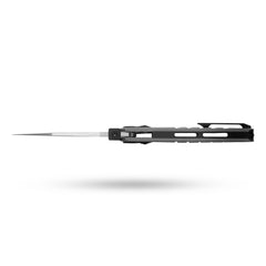 Hoopoe T082（3.42"+S45VN + Stonewash Titanium）- Horizontal Hand Satin