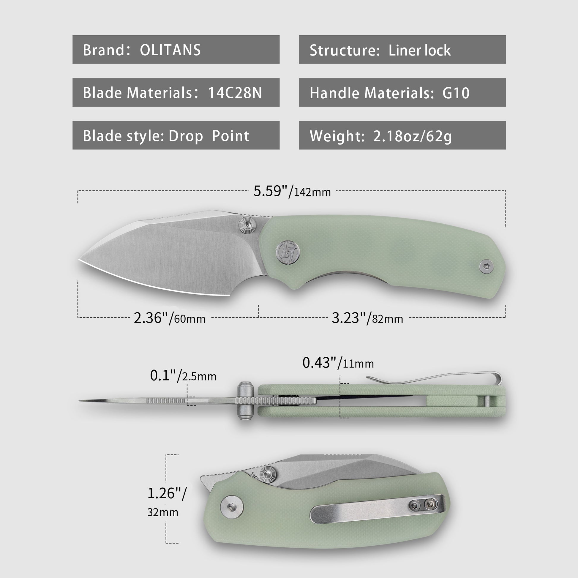 Color_Nature Green (Satin Blade)