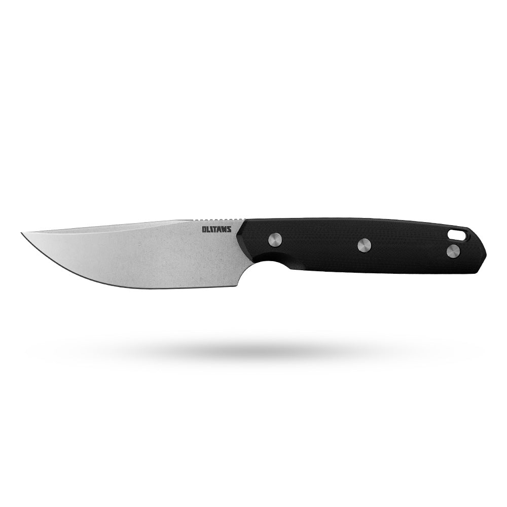 G063 Fixed Blade Knife 3.46'' 14C28N steel Blade, 4.09'' G10 handle Field Utility Knife with Kydex Sheath for Outdoor Camping Hiking