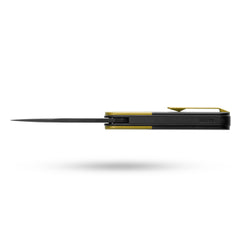 Rocket XL T081 (3.07''+M390+Titanium)-Liner Lock-Front Flipper-Black