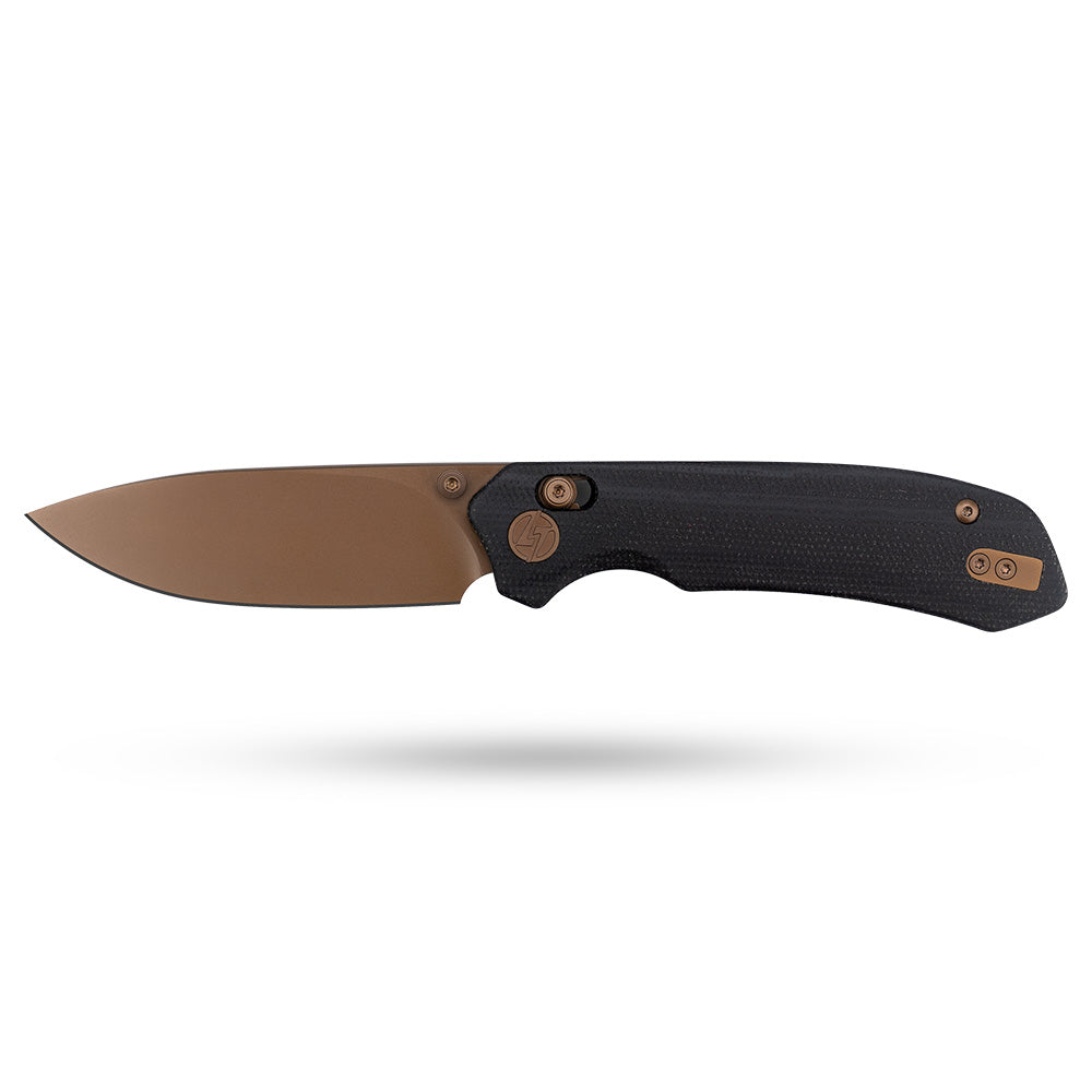 Pureline G031 （3.3"+14C28N+Micarta ）Axis lock-thumb stud