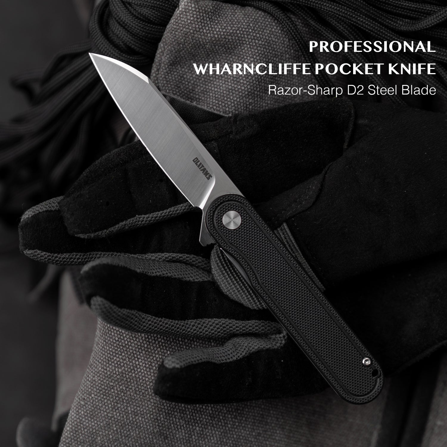 Rocket Wharncliffe Flipper Knife (2.76