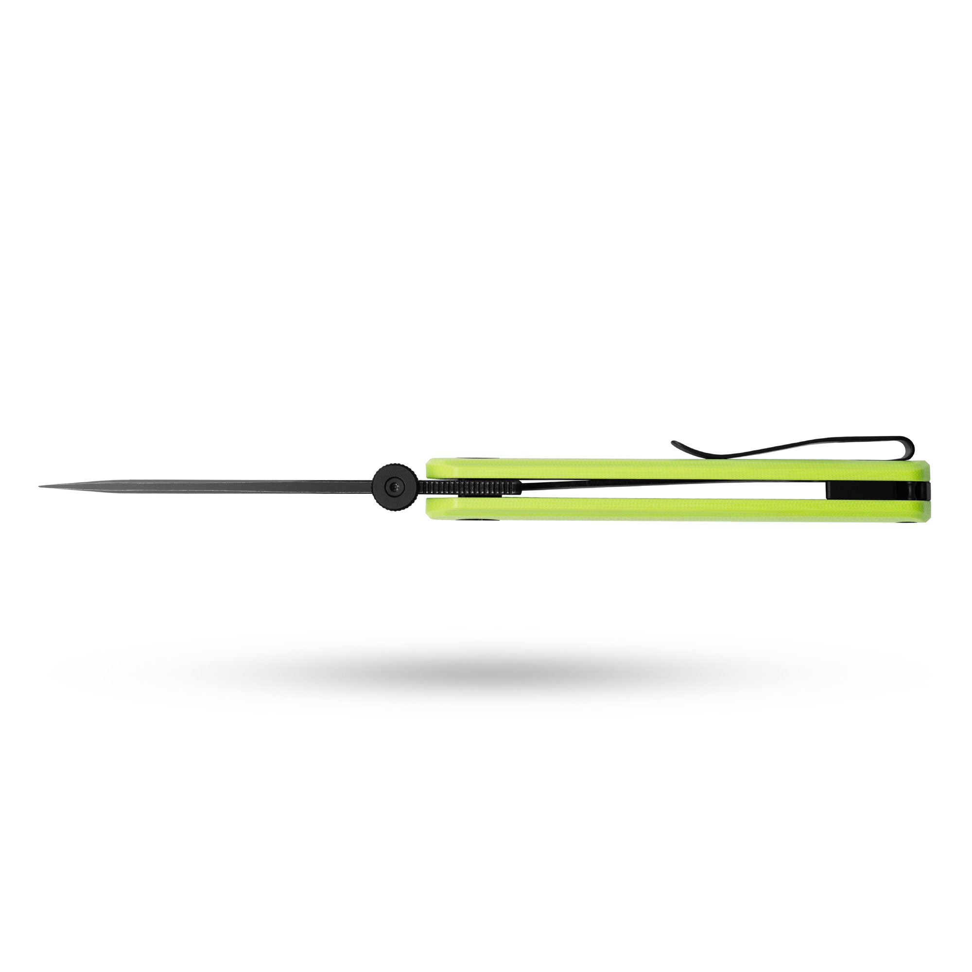 Stealth II G084 (3.22''+10Cr15MoV+Neon Green G10+PVD)