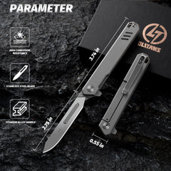 T029 Precision Folding Utility Knife – Compact EDC with Replaceable Blade