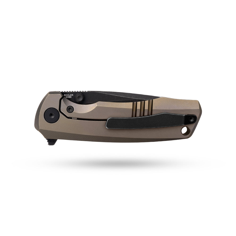 Ti-Bomber 2.0 T065 - Drop Point（2.95"+Bohler M390 +Titanium）