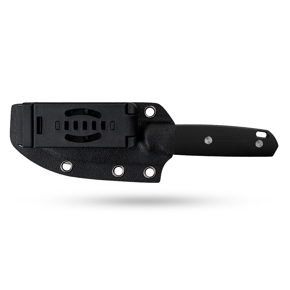 G063 Fixed Blade Knife 3.46'' 14C28N steel Blade, 4.09'' G10 handle Field Utility Knife with Kydex Sheath for Outdoor Camping Hiking