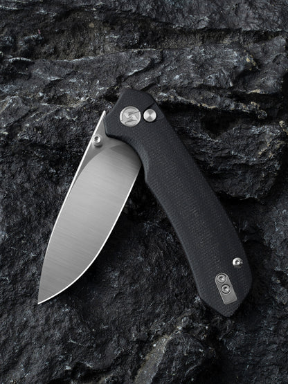 G032 Camping Folding Knife Button Lock