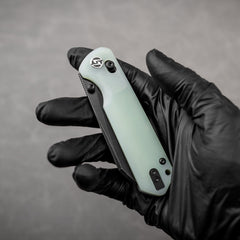 King Penguin G062 Folding Knife （3.35''+14C28N+ G10 Handle）-Crossbar Lock-Thumb Stud-Olitans