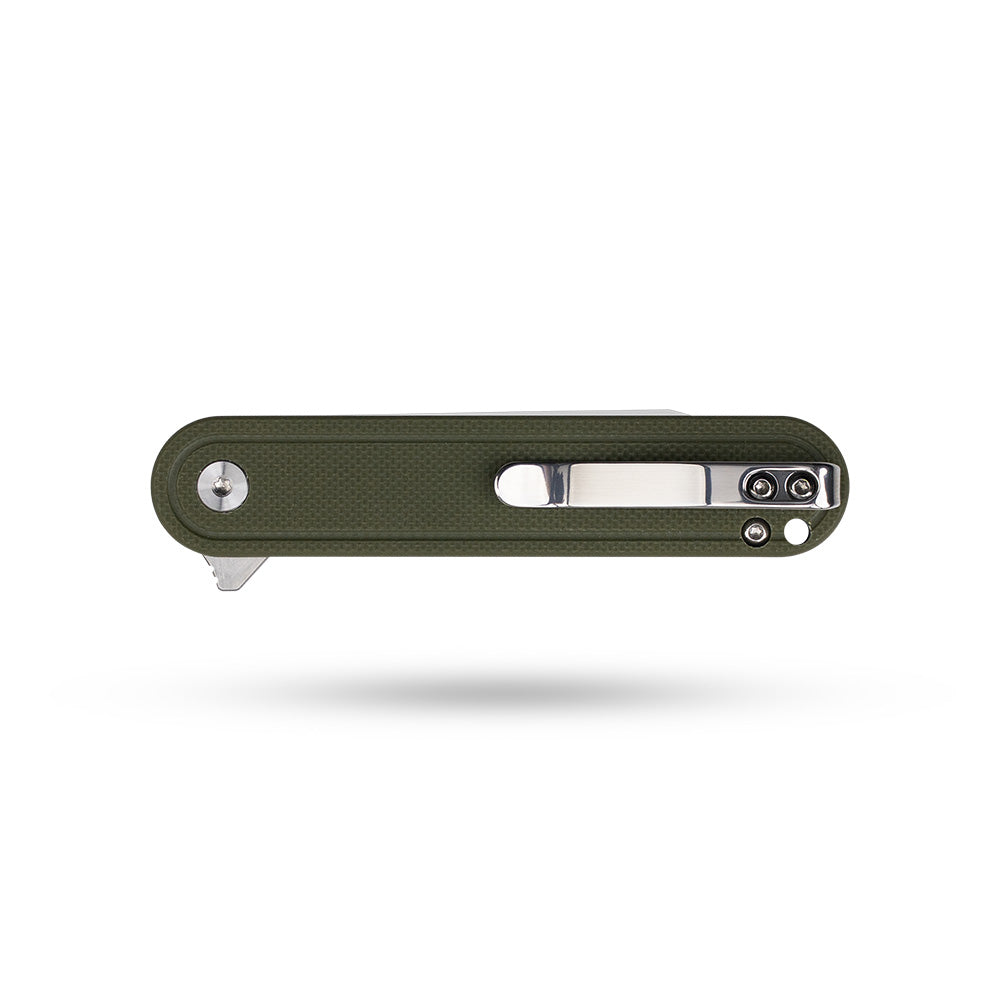 Rocket Wharncliffe Flipper Knife (2.76"-D2 Blade-G10)-G067