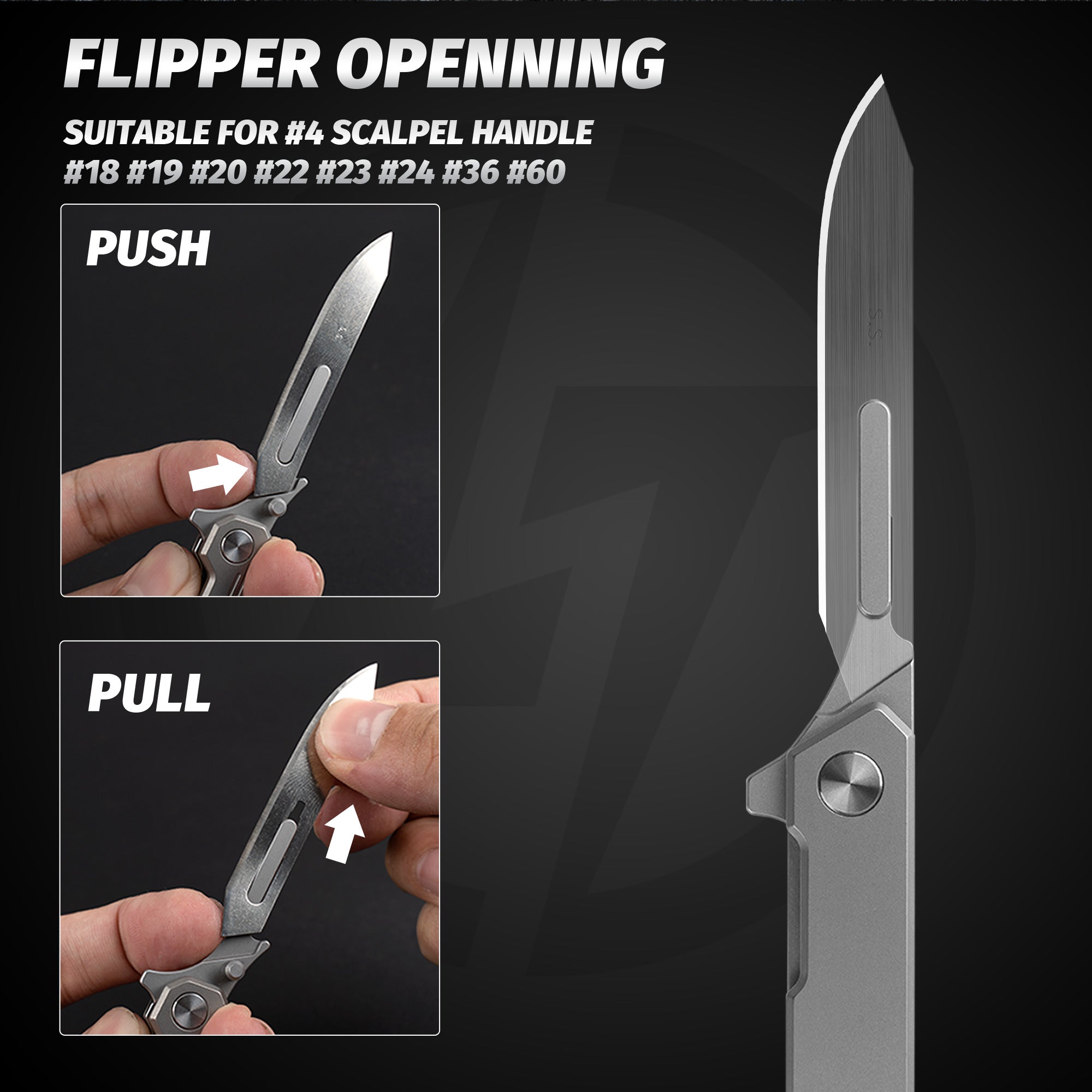 T029 Precision Folding Utility Knife – Compact EDC with Replaceable Blade