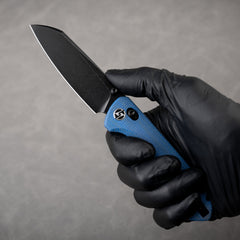 King Penguin G062 Folding Knife （3.35''+14C28N+Micarta Handle）-Crossbar Lock-Thumb Stud-Olitans