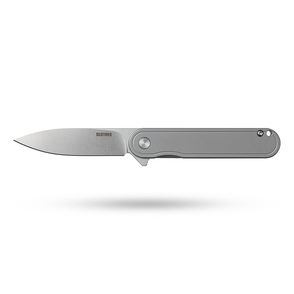 Rocket T025 Pocket Knife（2.76''+D2 Blade+Titanium）Frame Lock-Flipper