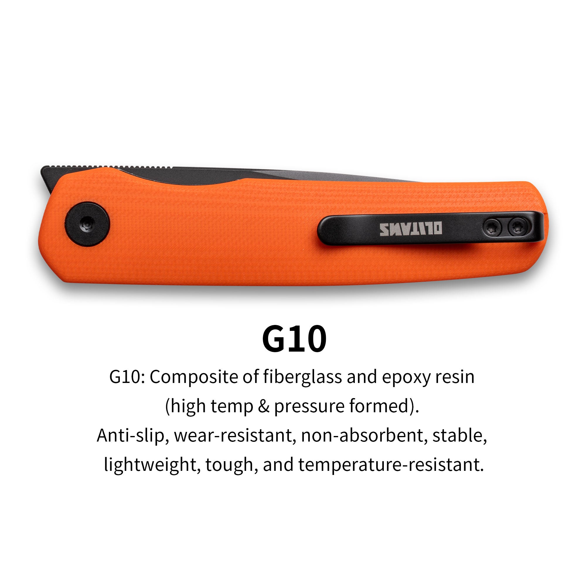 Stealth G047（3.07'' +14C28N +G10）Liner Lock-Front Flipper