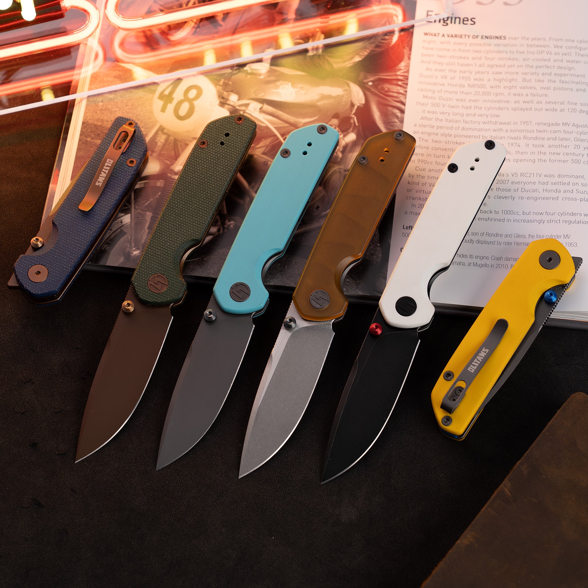 Lemon Shark G071（3.27"+10C15N+PEI Handle+Stonewash）-Liner Lock-Front Flipper-Olitans