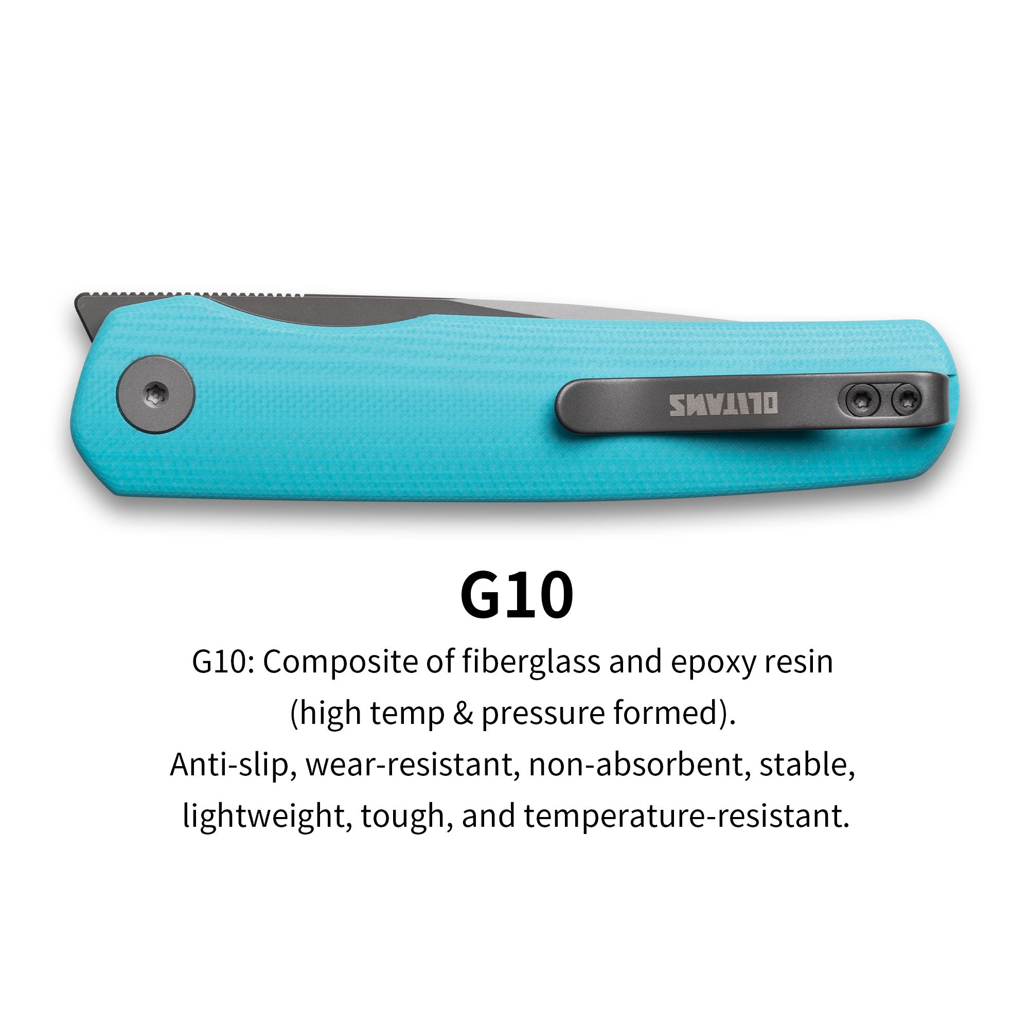 Stealth G047（3.07'' +14C28N +G10）Liner Lock-Front Flipper