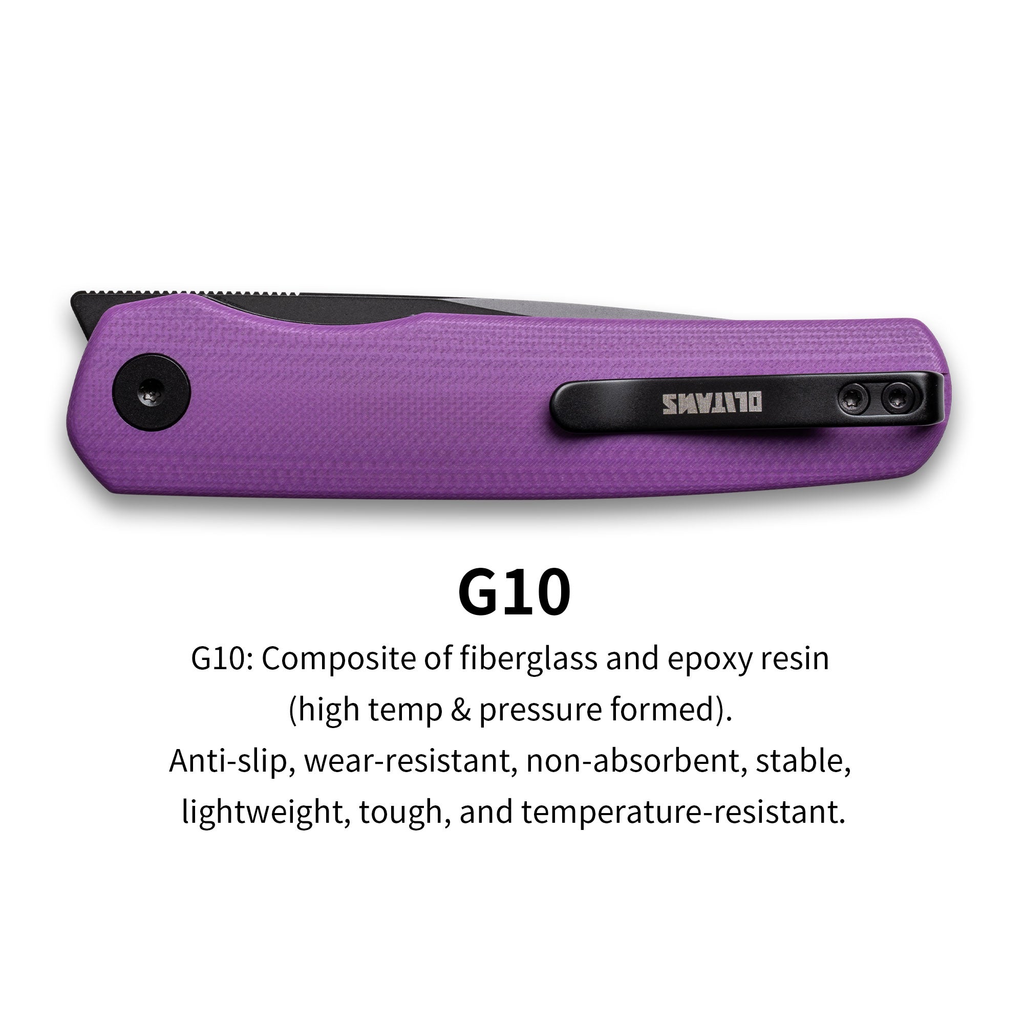Stealth G047（3.07'' +14C28N +G10）Liner Lock-Front Flipper