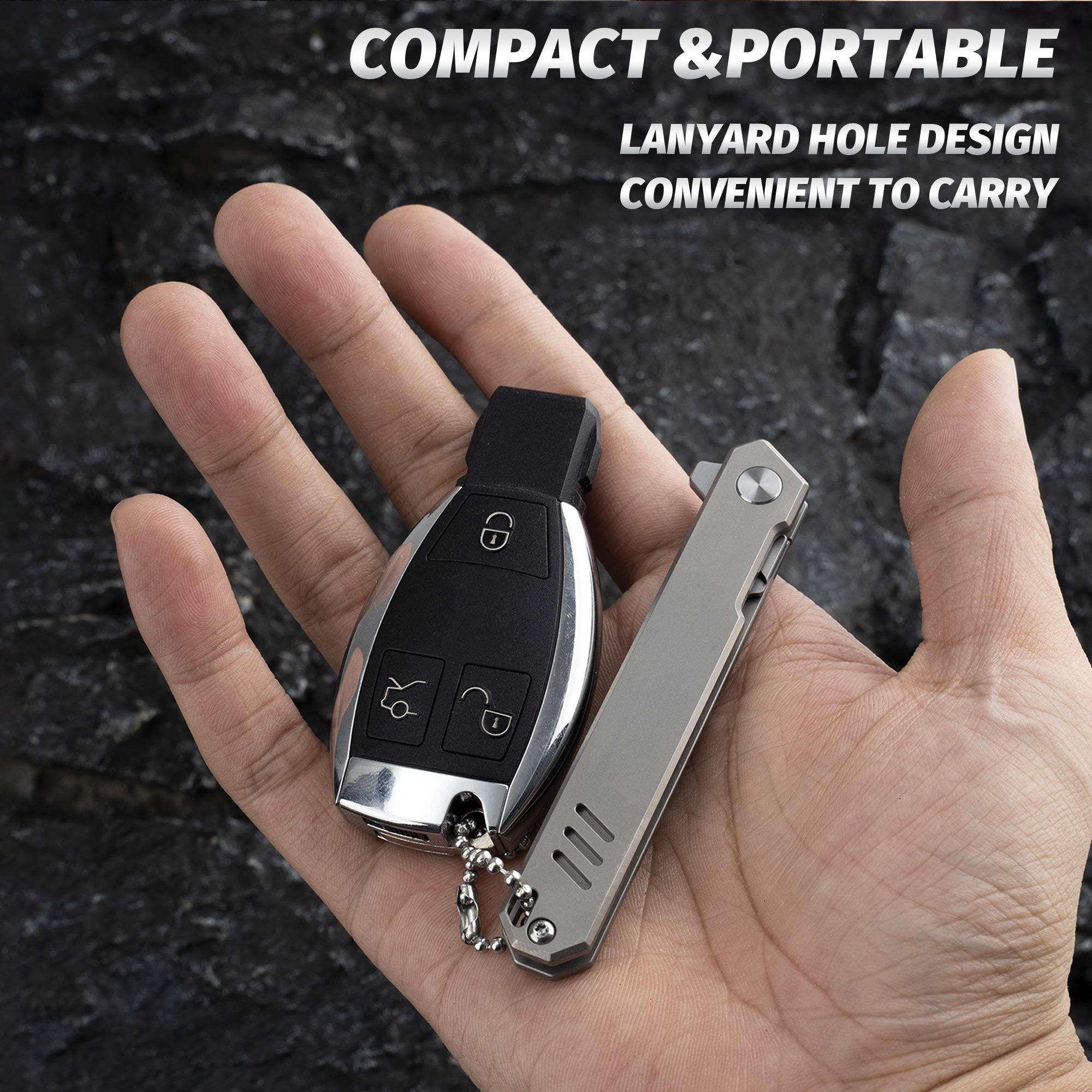 T029 Precision Folding Utility Knife – Compact EDC with Replaceable Blade