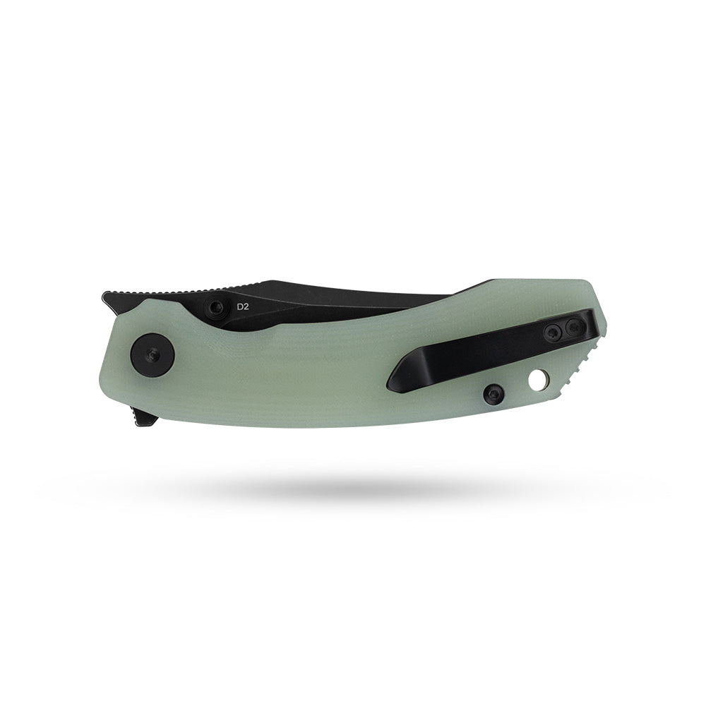 G059 Folding Knife – 3.38" D2 Blade, G10 Handle, Triple Open | Olitans