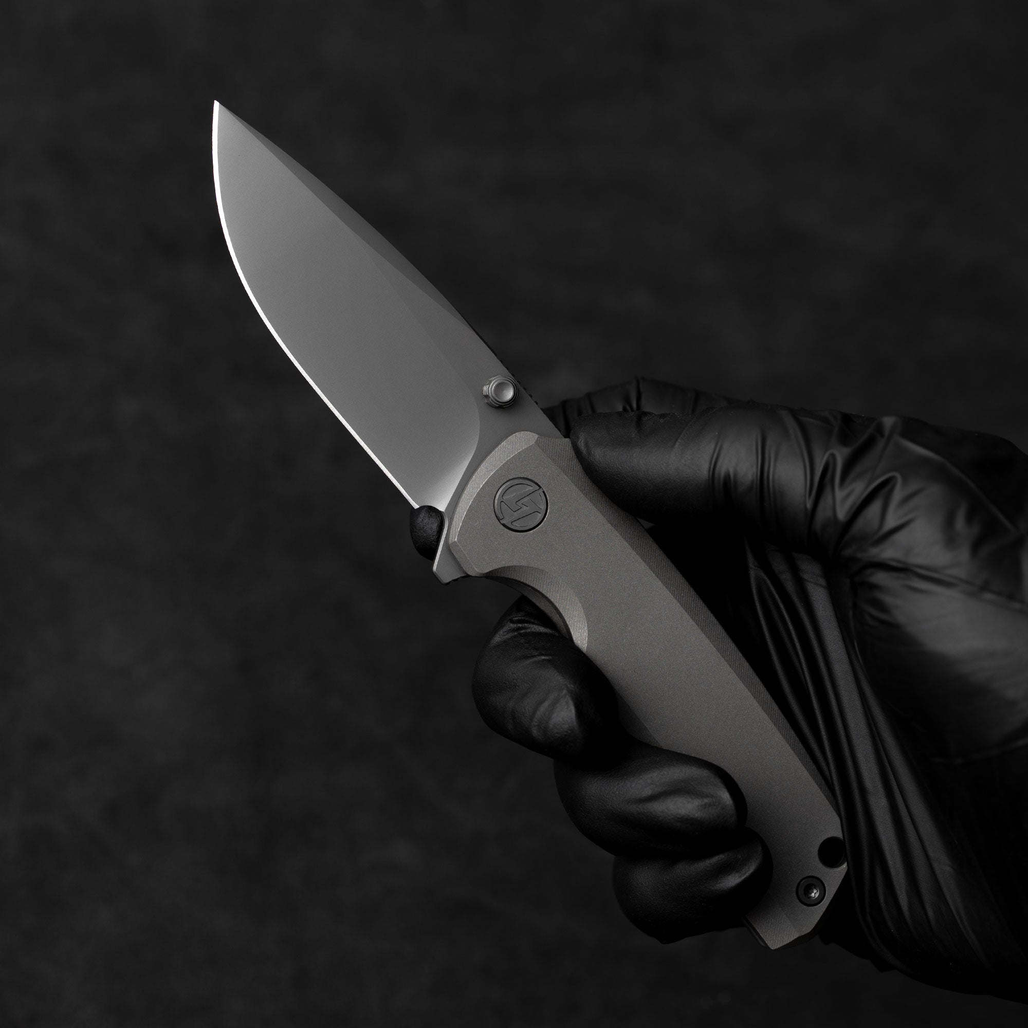 Ti-Bomber T065 Folding Knife –（2.95"+Bohler M390 +Titanium）-OLITANS