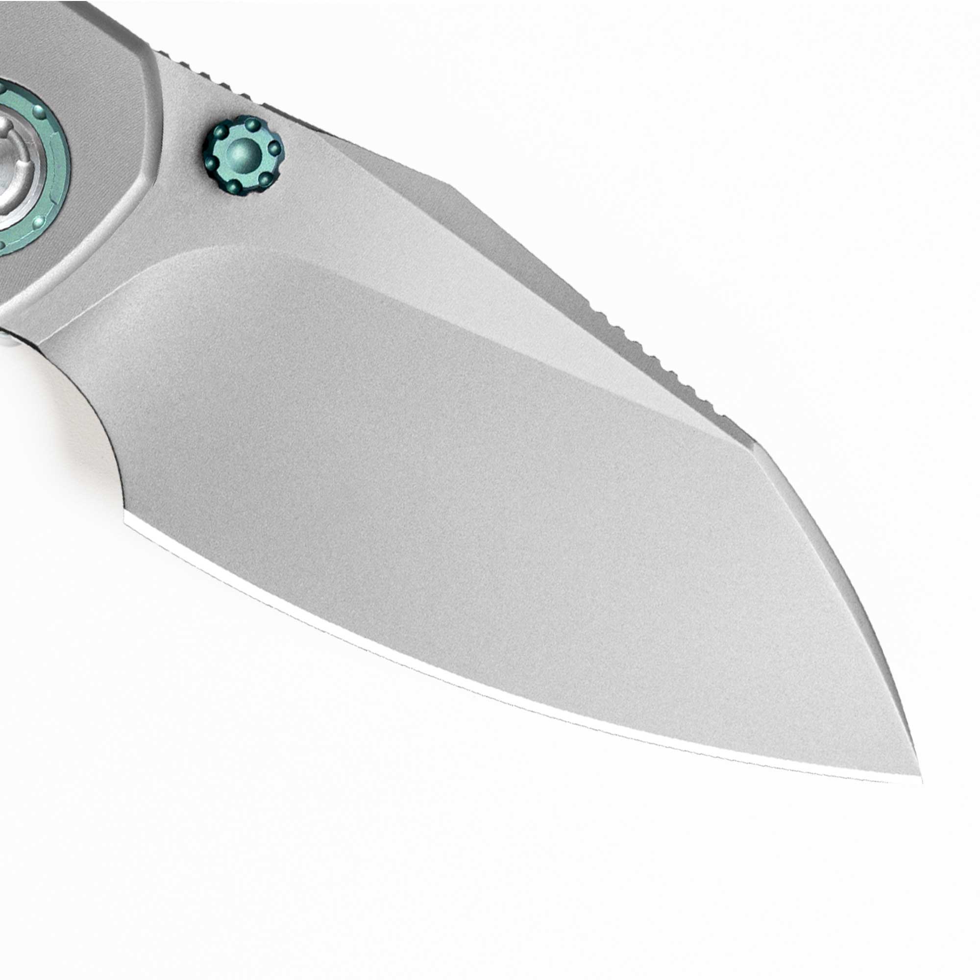 Mini Ti-Mastiff T074（ 2.36'' + Bohler M390 +Titanium ）Folding Knife