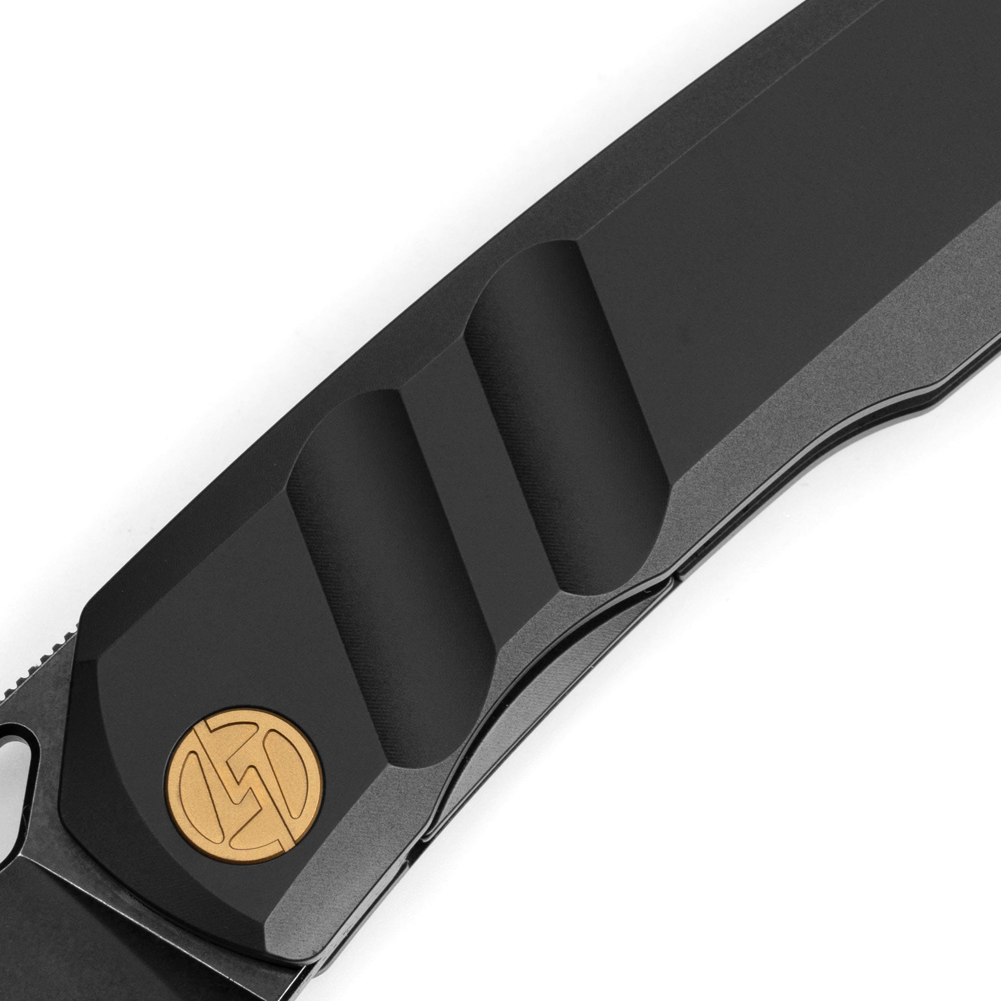 Sworf T077（3.4"+Bohler M390 +Titanium）Liner Lock