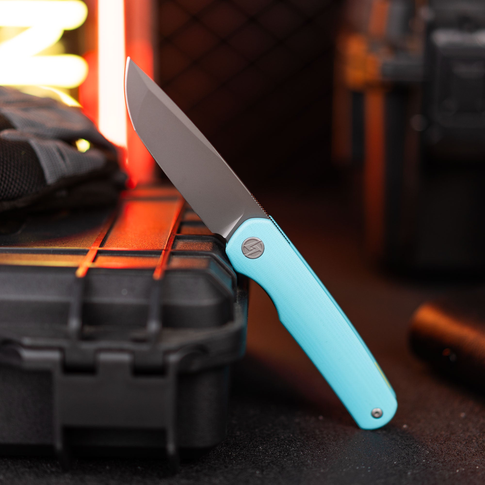 Stealth G047（3.07'' +14C28N +G10）Liner Lock-Front Flipper