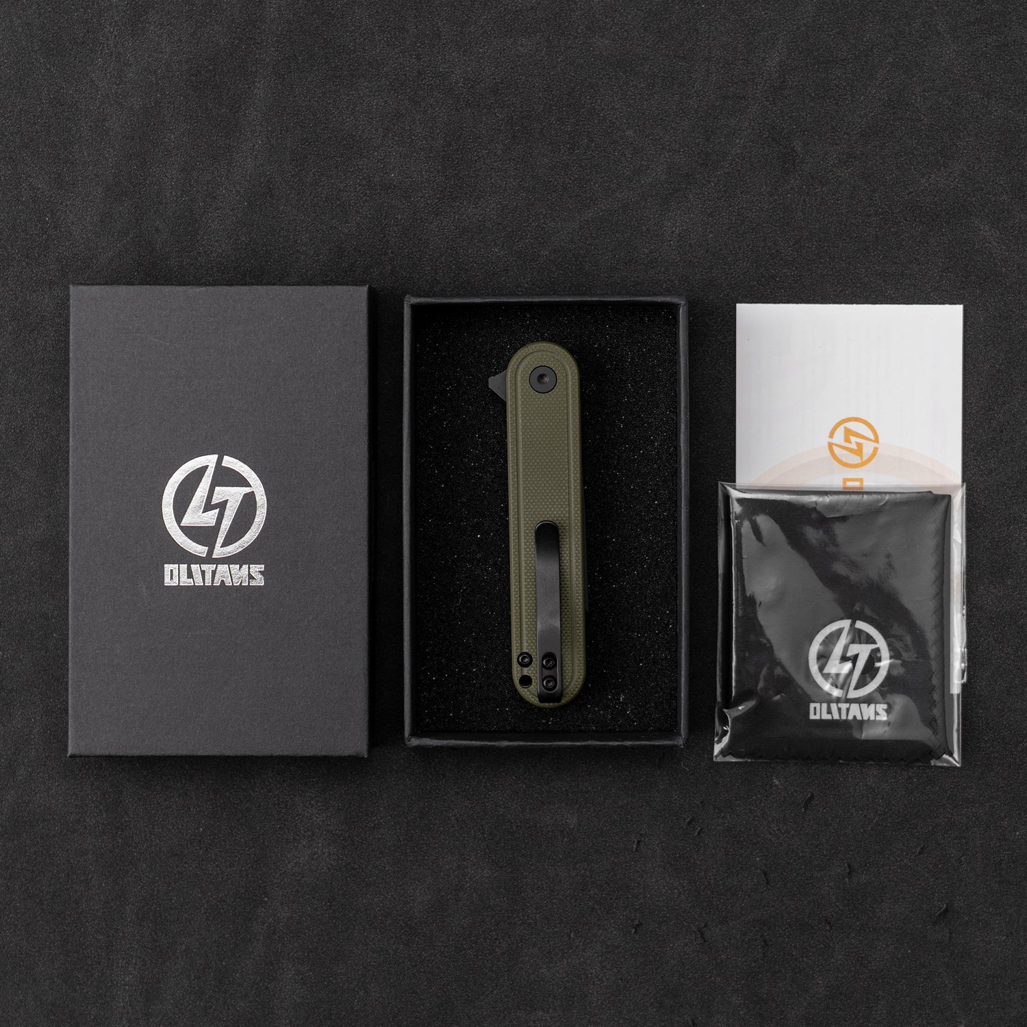 Rocket G040 Pocket Knife 2.75'' D2 Blade + G10 Handle - Liner Lock - Flipper