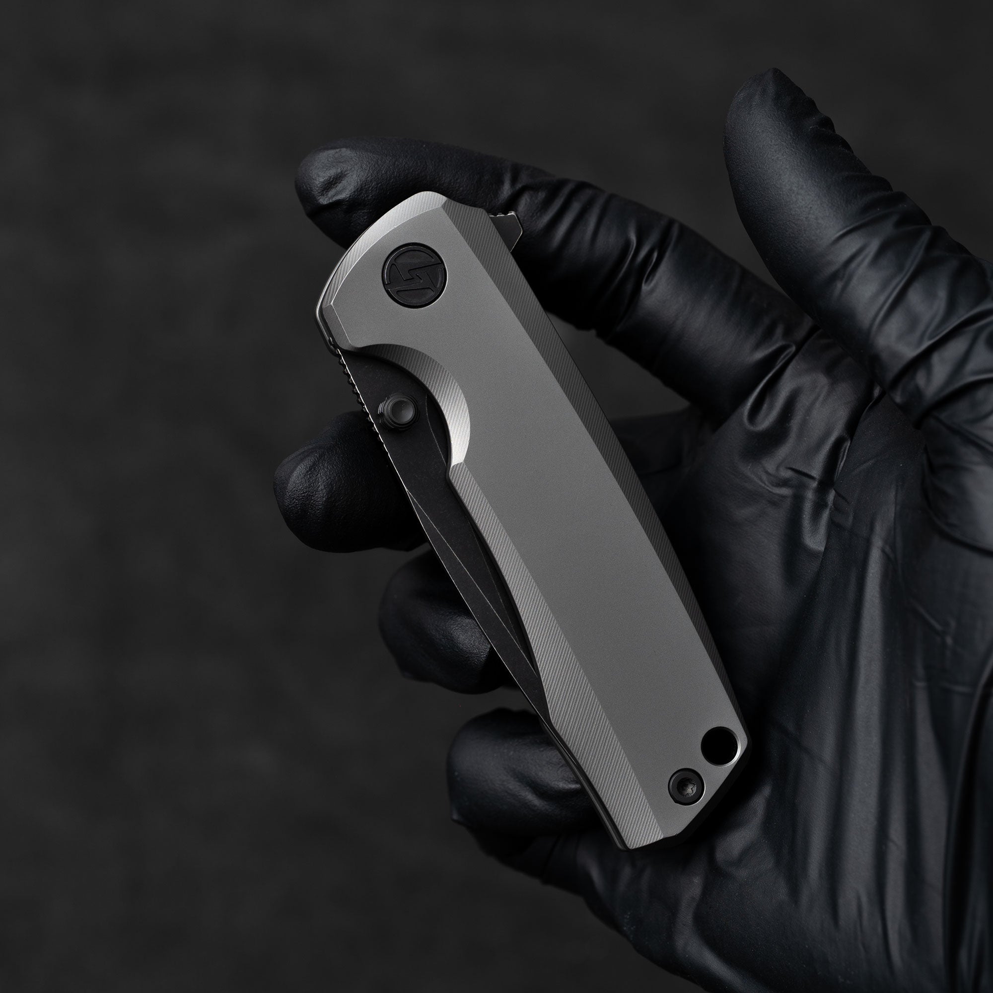 Ti-Bomber T065 Folding Knife –（2.95"+Bohler M390 +Titanium）-OLITANS