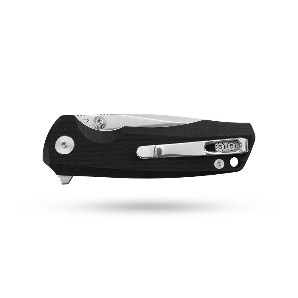 G061 Folding Knife ( 2.91''+D2+G10 )- Liner LOCK-THUMB STUD-OLITANS