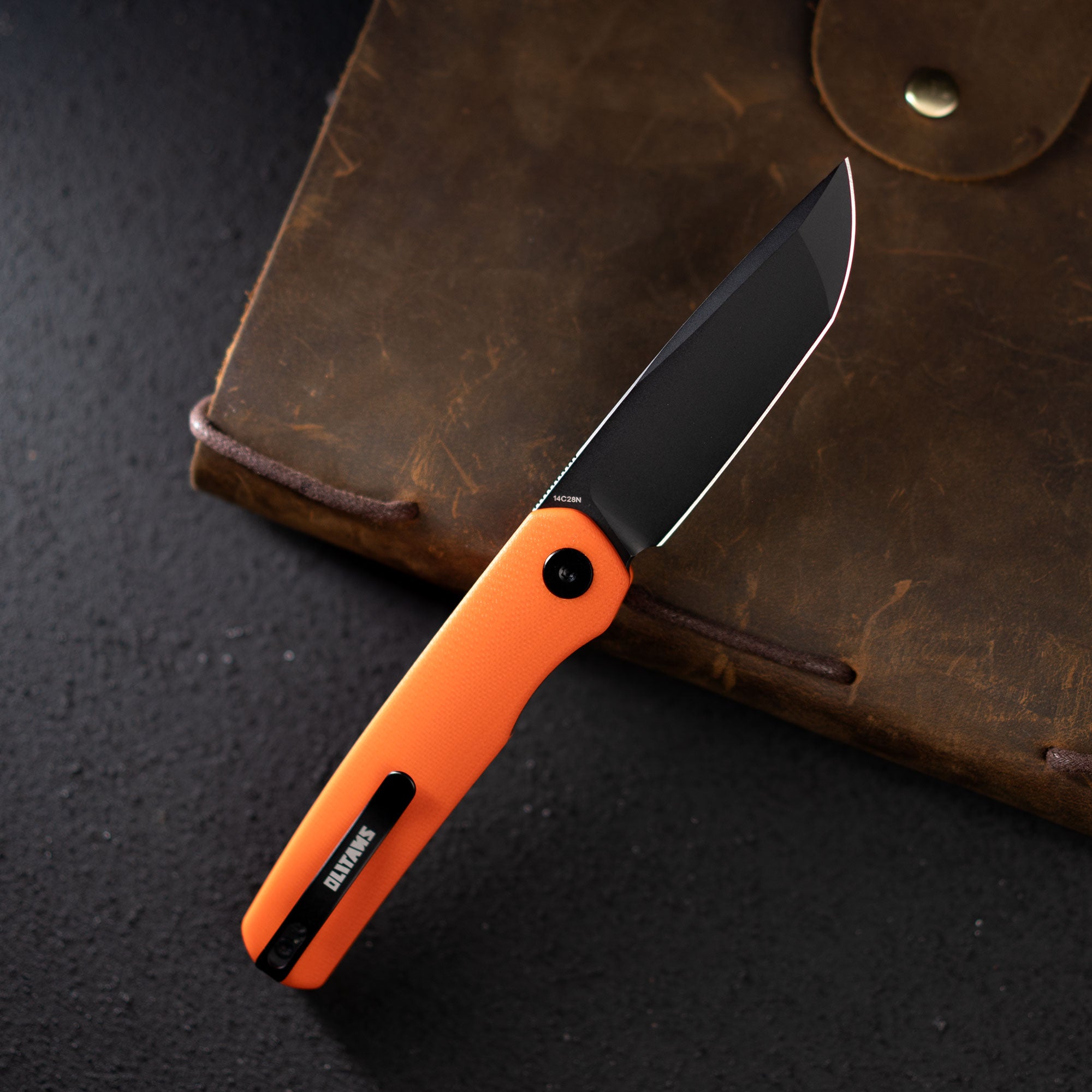 Stealth G047（3.07'' +14C28N +G10）Liner Lock-Front Flipper