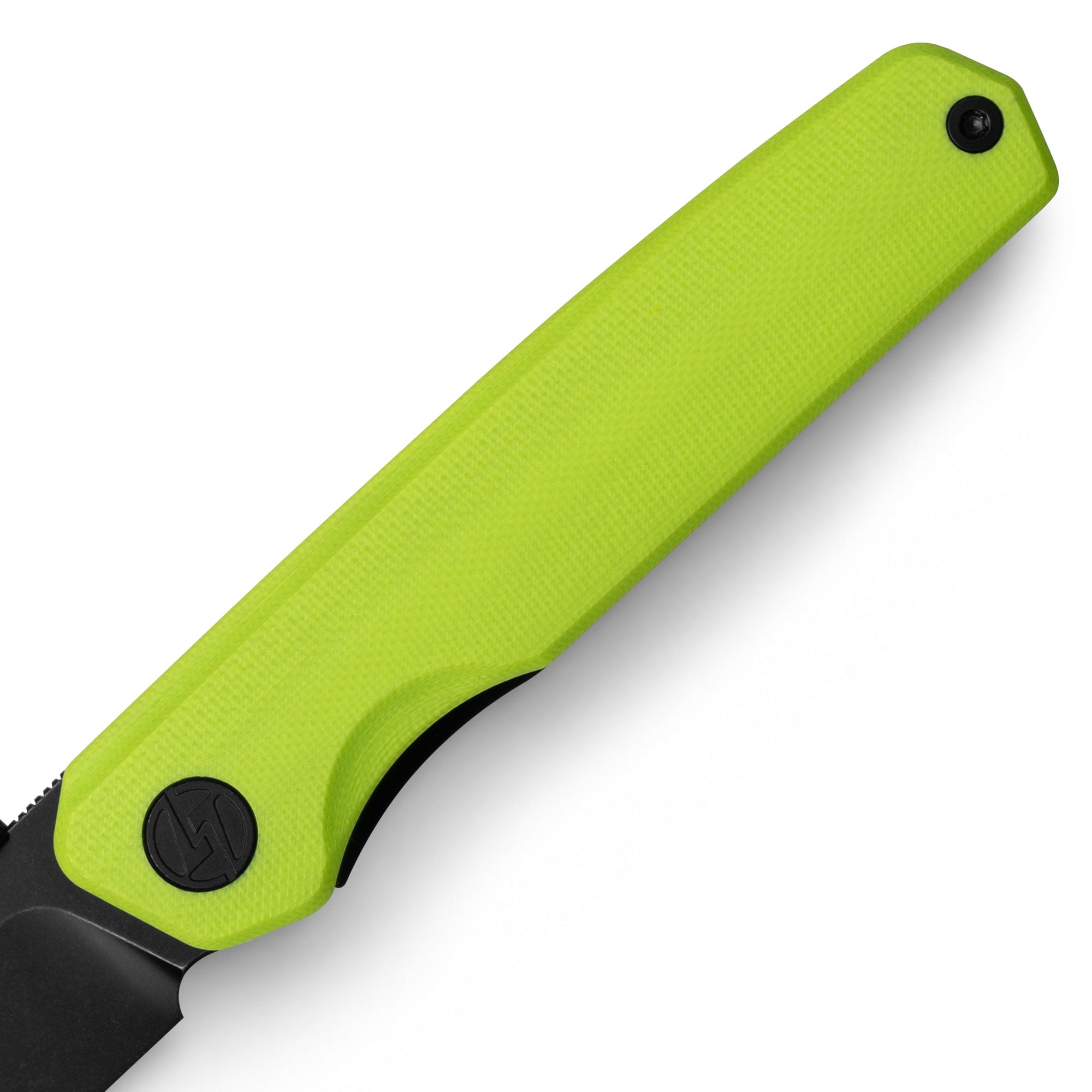 Stealth II G084 (3.22''+10Cr15MoV+Neon Green G10+PVD)
