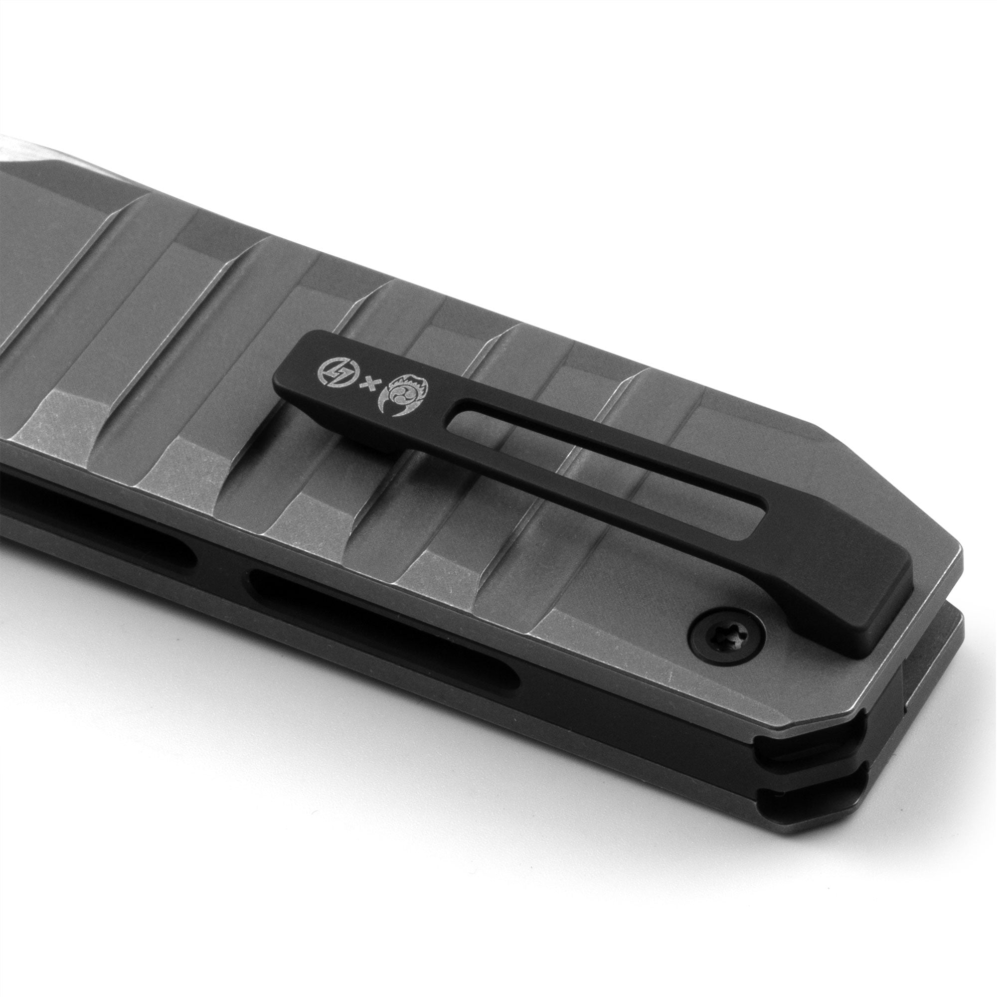 Hoopoe T082（3.42"+S45VN + Stonewash Titanium）- Horizontal Hand Satin