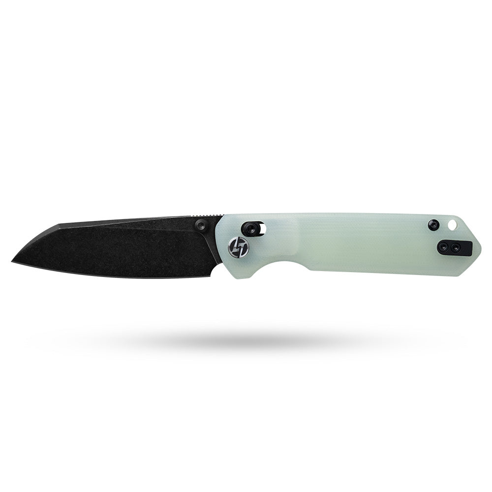 King Penguin G062 Folding Knife （3.35''+14C28N+ G10 Handle）-Crossbar Lock-Thumb Stud-Olitans