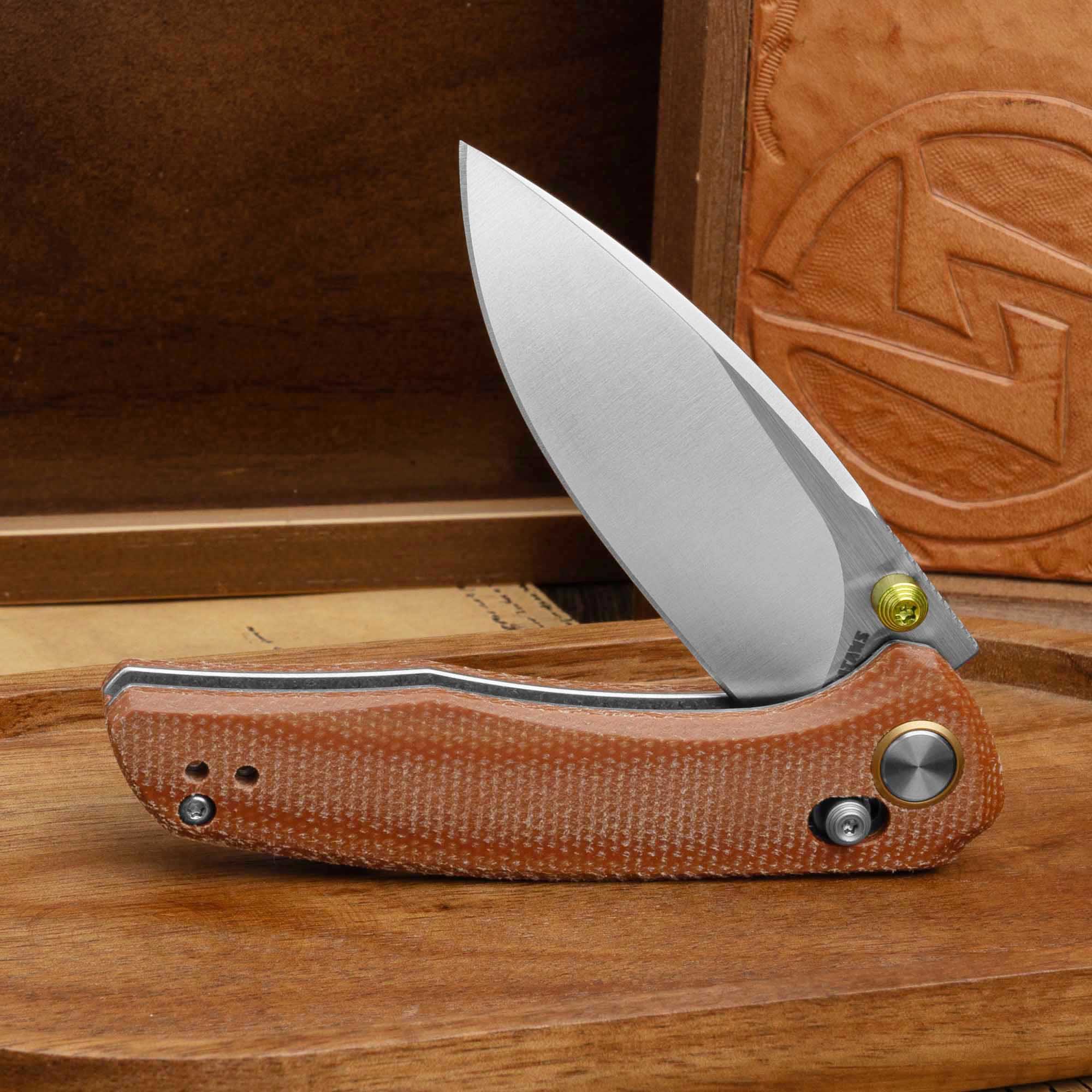 AVIS G079（2.83''+14C28N+Micarta）Crossbar Lock