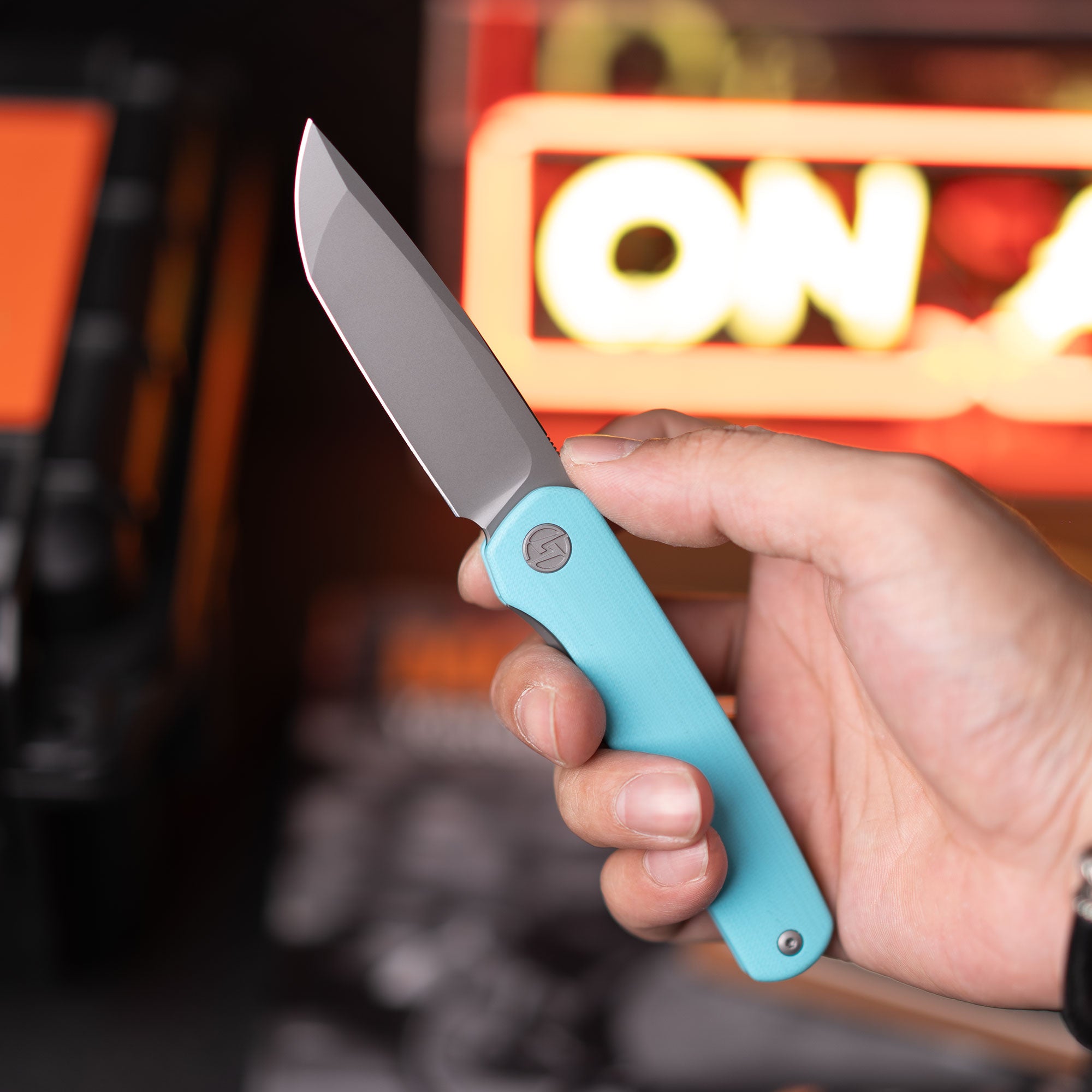 Stealth G047（3.07'' +14C28N +G10）Liner Lock-Front Flipper