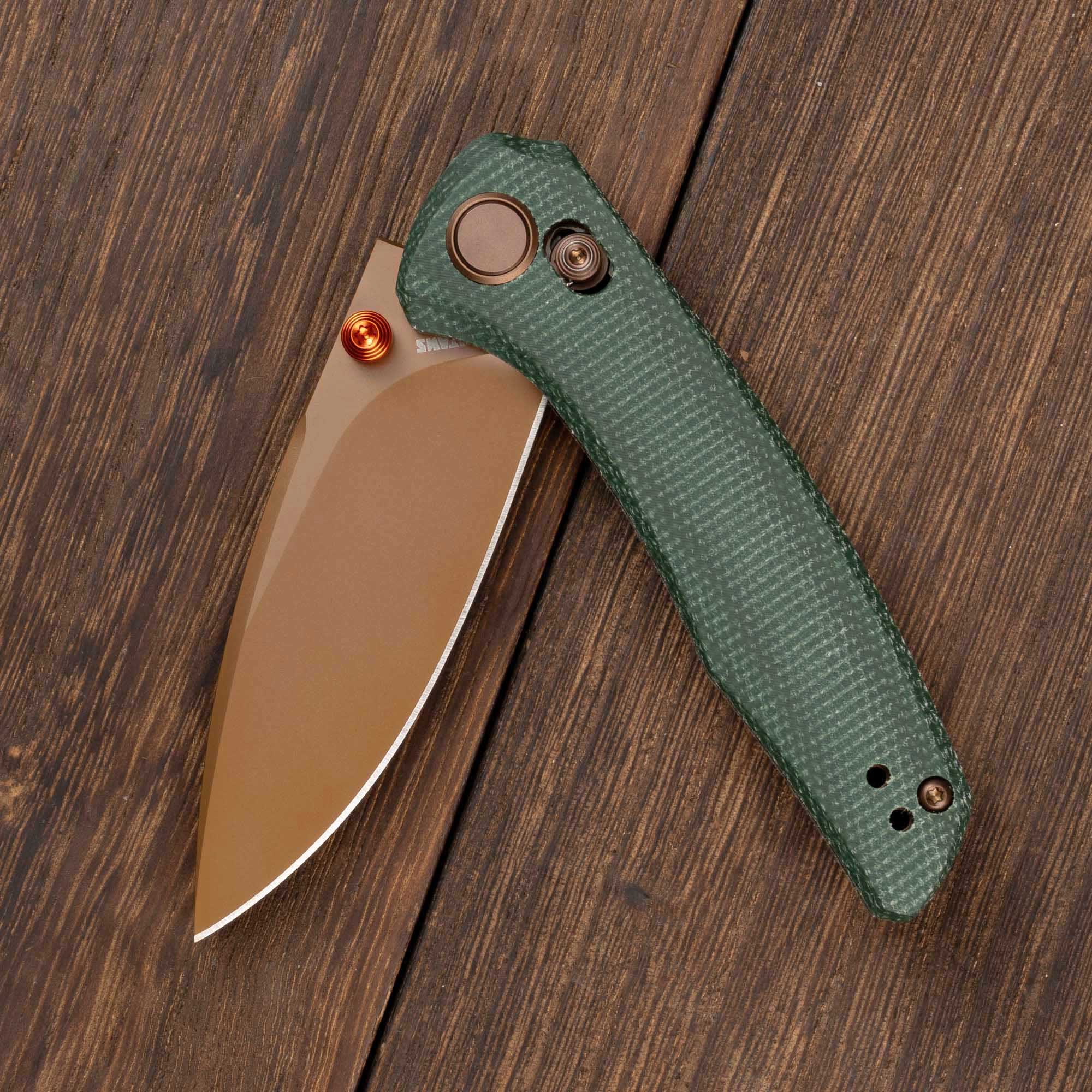 AVIS G079（2.83''+14C28N+Micarta）Crossbar Lock