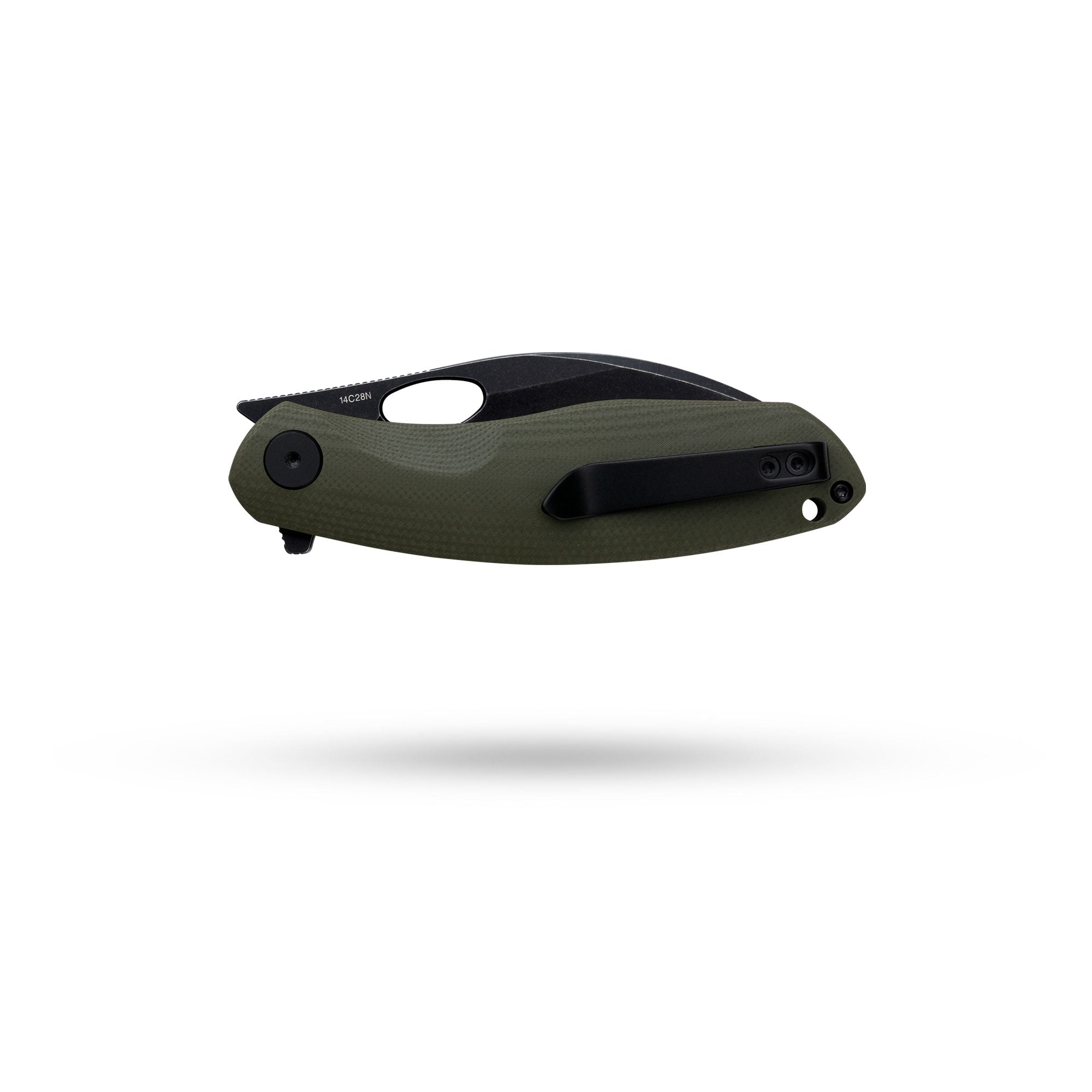 Submarine G064 Pocket Knife – 3.3″ 14C28N Kukri Blade, G10/PEI Handle | Olitans