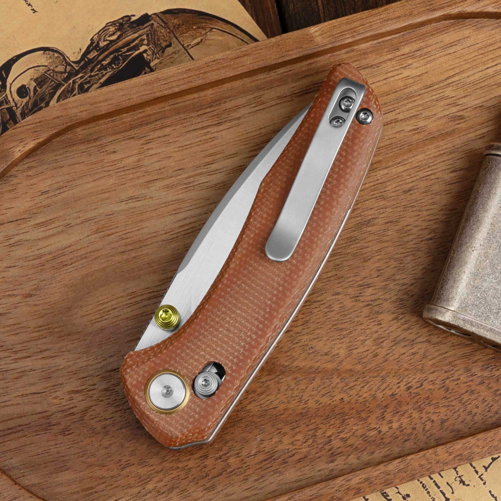 AVIS G079（2.83''+14C28N+Micarta）Crossbar Lock
