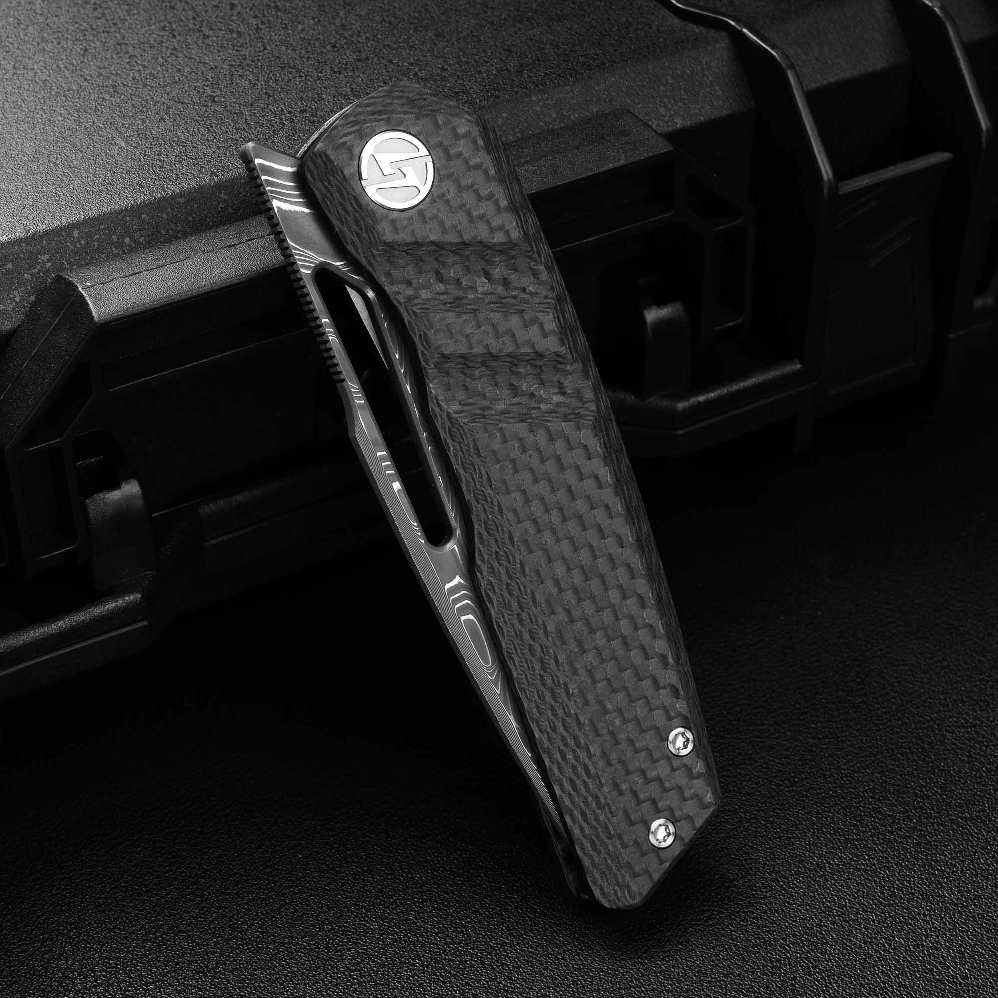 Sworf T077（3.4"+Bohler M390 +Titanium）Liner Lock
