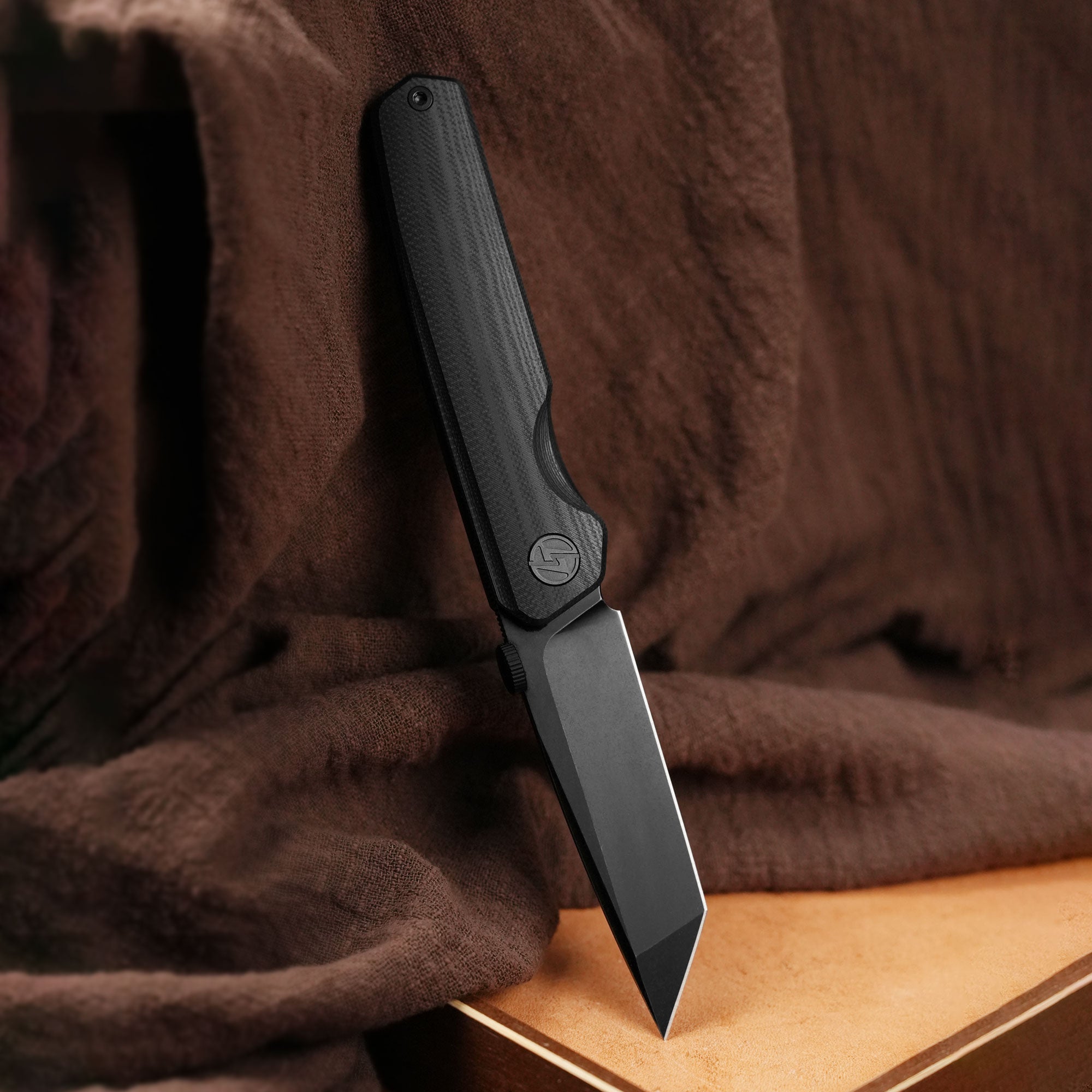 Stealth II G084 (3.22''+10Cr15MoV+Black G10+PVD)